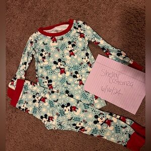 Little sleepies mickeys winter wonderland